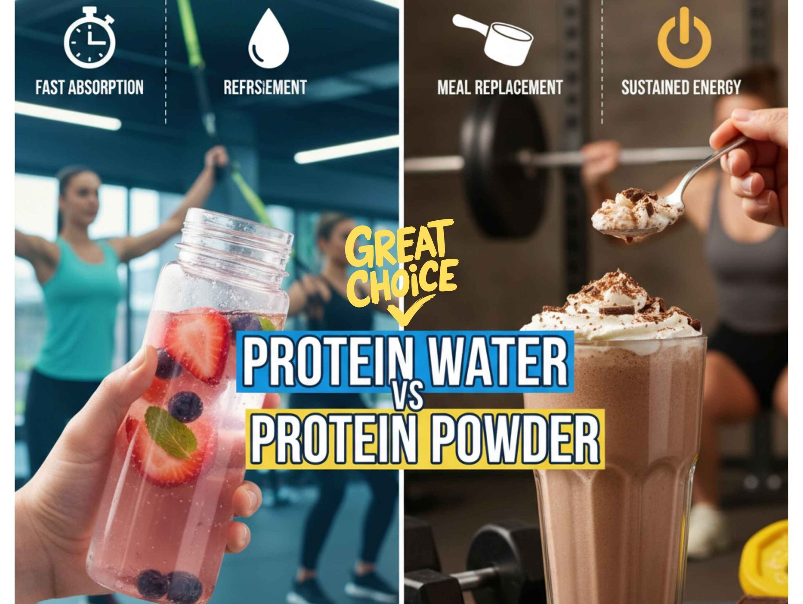 Protein Water vs Protein Powder: What’s Best for Your Lifestyle?