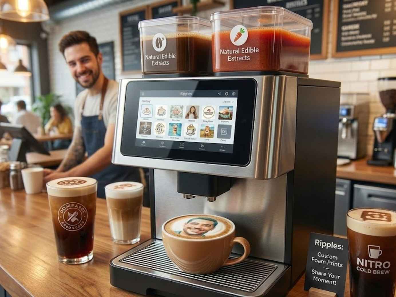 Ripples Beverage-Top Printers