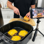 Air Fryer Smash Burger Recipe