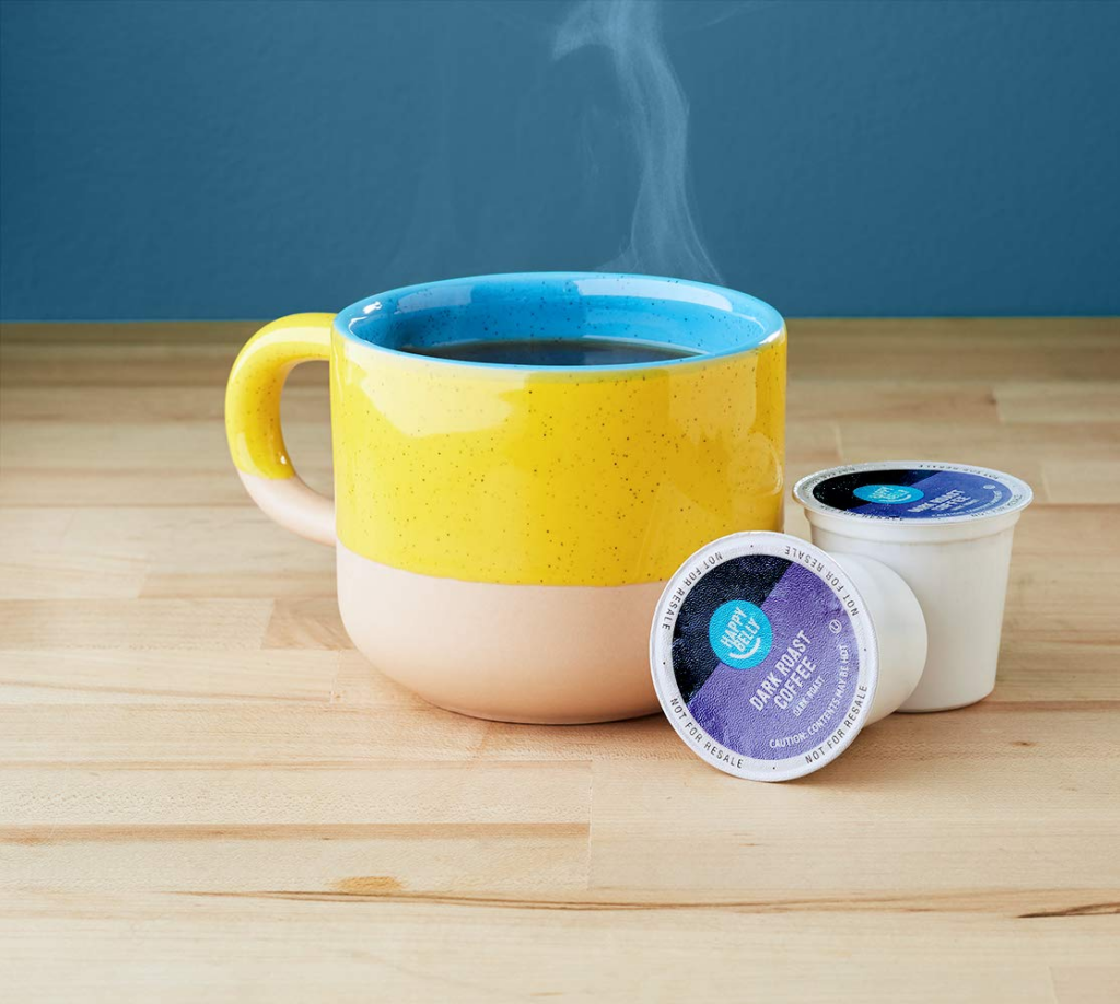 Amazon Brand Happy Belly Coffee Pods-Daily Drink Essentials: Top 10 Best-Selling Coffee Pods on Amazon US