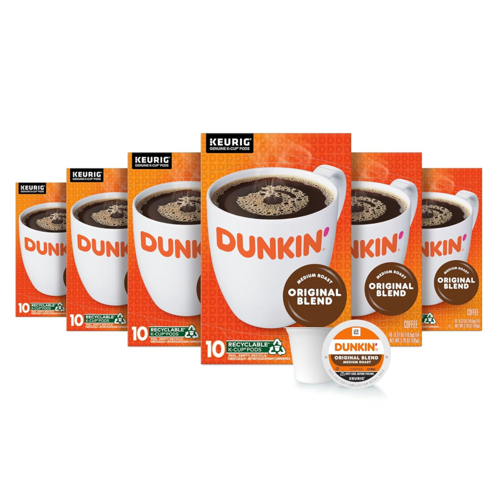 Top 10 Best-Selling Coffee Pods-Dunkin’ Original Blend Coffee Pods