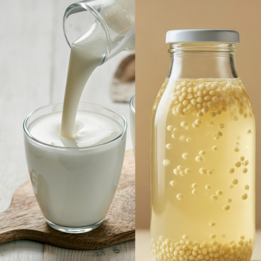 MILK KEFIR VS WATER KEFIR