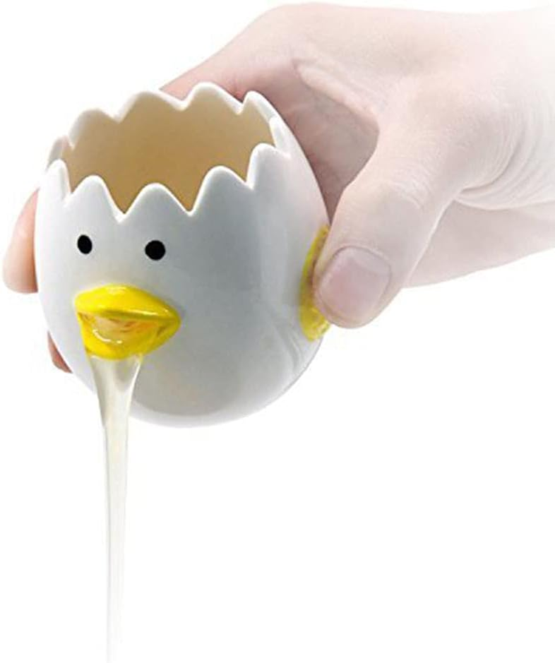  LuoCoCo Ceramic Egg Yolk Separator 