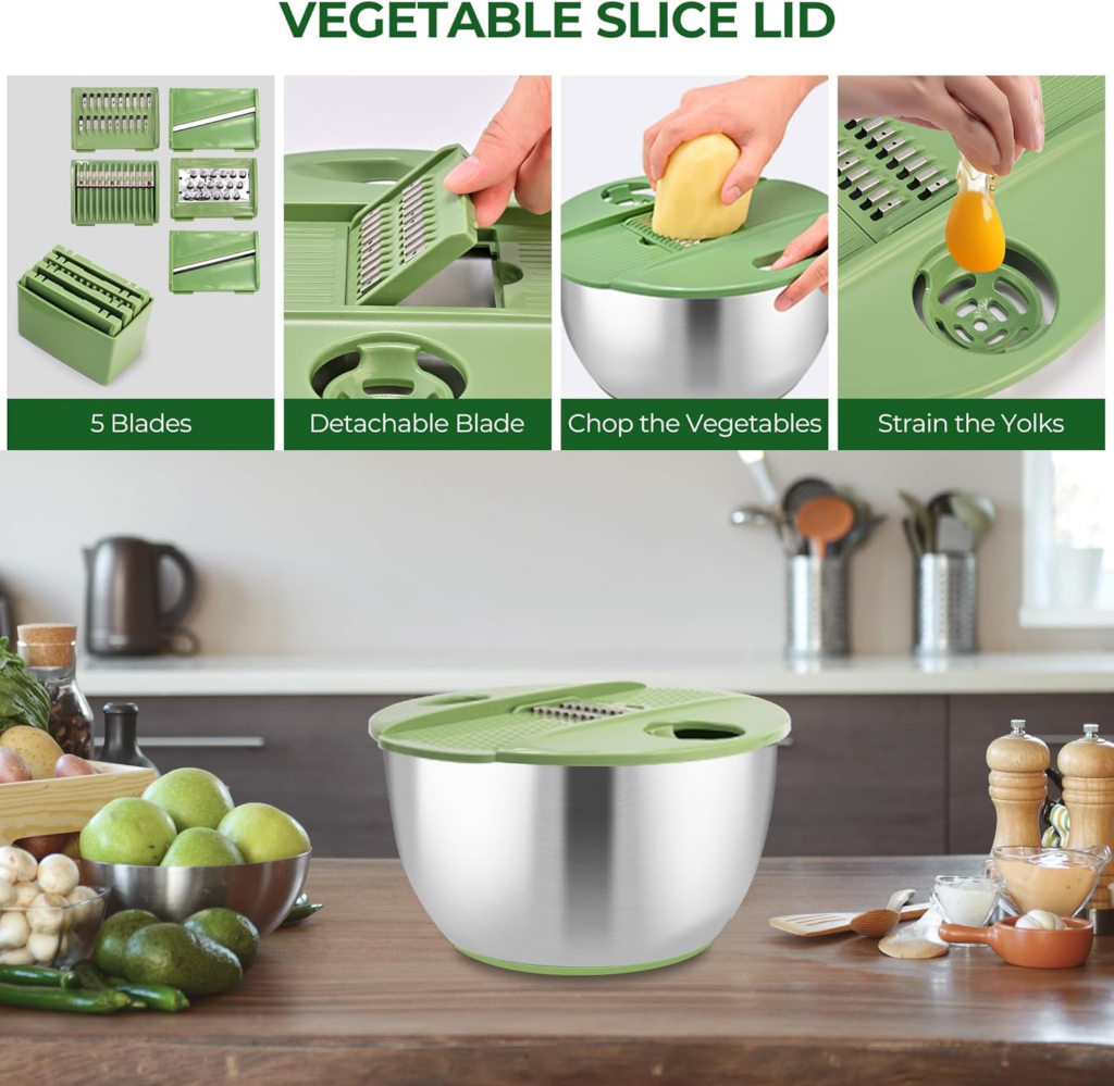 SUSTEAS Stainless Steel Salad Spinner Is Trending