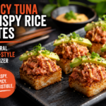 Spicy Tuna Crispy Rice Bites