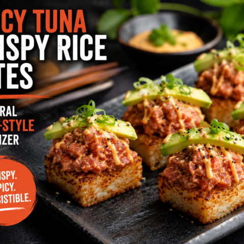Spicy Tuna Crispy Rice Bites