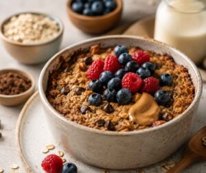 high protein baked oats 2026 breakfast