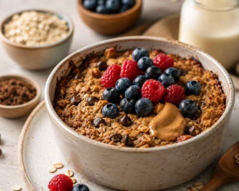 high protein baked oats 2026 breakfast