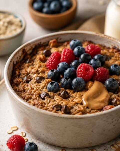 high protein baked oats 2026 breakfast