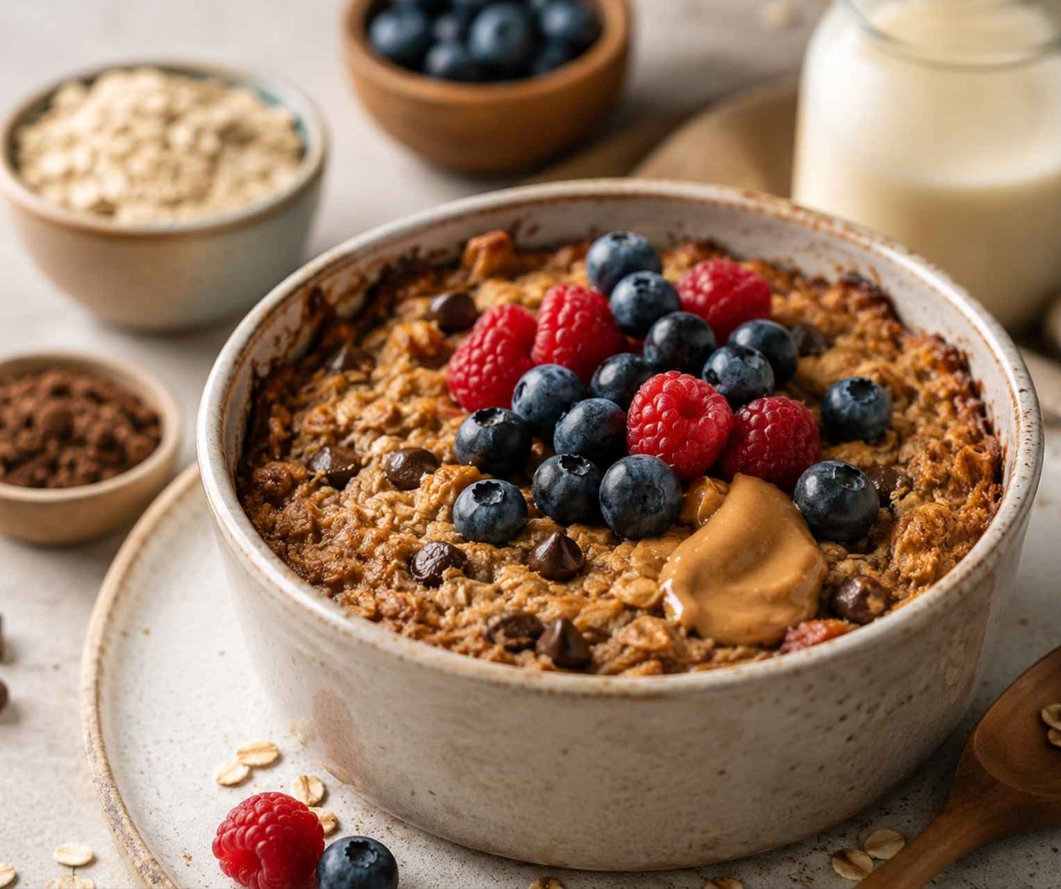 high protein baked oats 2026 breakfast
