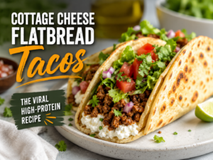 Cottage Cheese Flatbread Tacos