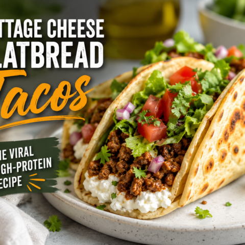 Cottage Cheese Flatbread Tacos