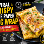 Viral Crispy Rice Paper Egg Wrap