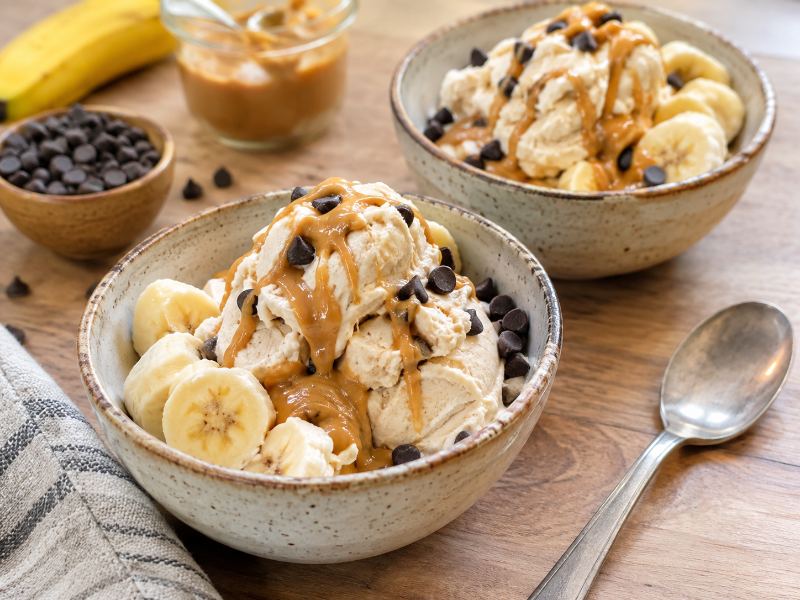protein ice cream healthy high protein dessert